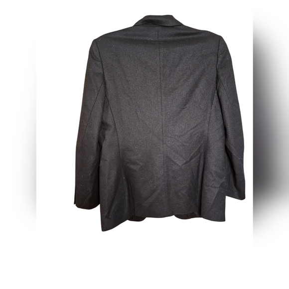 Vintage black wool Pendleton blazer. S/M - Picture 2 of 5